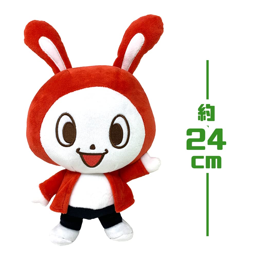 Maizen Sisters Huge Stuffed Toy, Energetic High-five, Set of 2 Types, Approx. 24cm, Zenichi, Mikey, Stuffed Toy, Maizen