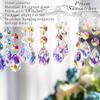 10-Piece AB Crystal Water Drop Prism Set: Sun Catcher Ornaments for Christmas & Parties
