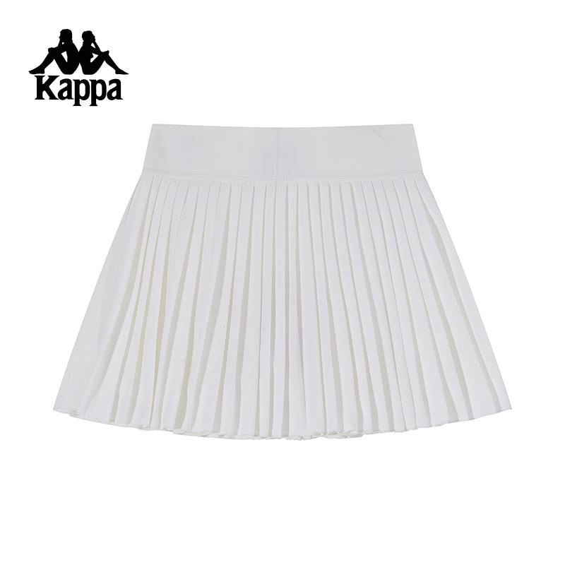 Kappa summer new sports skirt half skirt women's tennis skirt pleated skirt running skirt