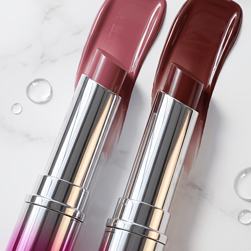 Moisturizing Lipstick Lip Gloss 6 Colors Nourishing Natural Shine Lip Makeup, Daily Party And Wedding