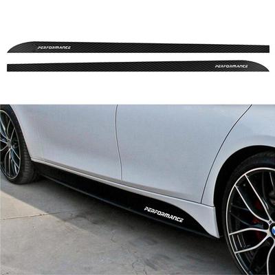 Araba Yan Etek Eşikleri Çıkartmaları BMW F30 F31 F32 F33 F15 F16 F10 E60 E61 Karbon Fiber Vinil Çıkartmaları Araba Gövde Dekorasyonu