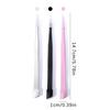 1PC Nail Tweezers With Silicone Pressing Head For 3D Sticker Rhinestones Picker Straight Curved Manicure Nail Art Tools