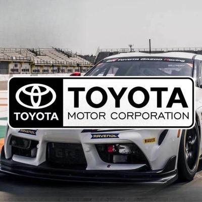 Auto-Plakette Logo Aufkleber Karosserie Rückspiegel Fenster Heckscheibe Dekoration Aufkleber für Toyota GE modifiziert TRD Corolla Camry