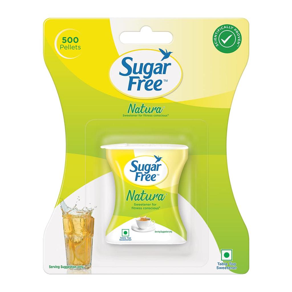 Sugar Free Natura Sweetener 500 Pellets Zero-Calorie Sugar Substitute For Beverages & Baking