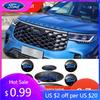 Car Sticker Hot For Ford Car Steering Wheel Sticker Front Decal Tail Badge for Ford Explorer Escape Escape ST Kuga Mondeo Focus