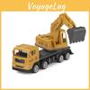Large Engineering Vehicle Toy Set Combination Series Children Excavator Bulldozer Mixer Crane Boy Car