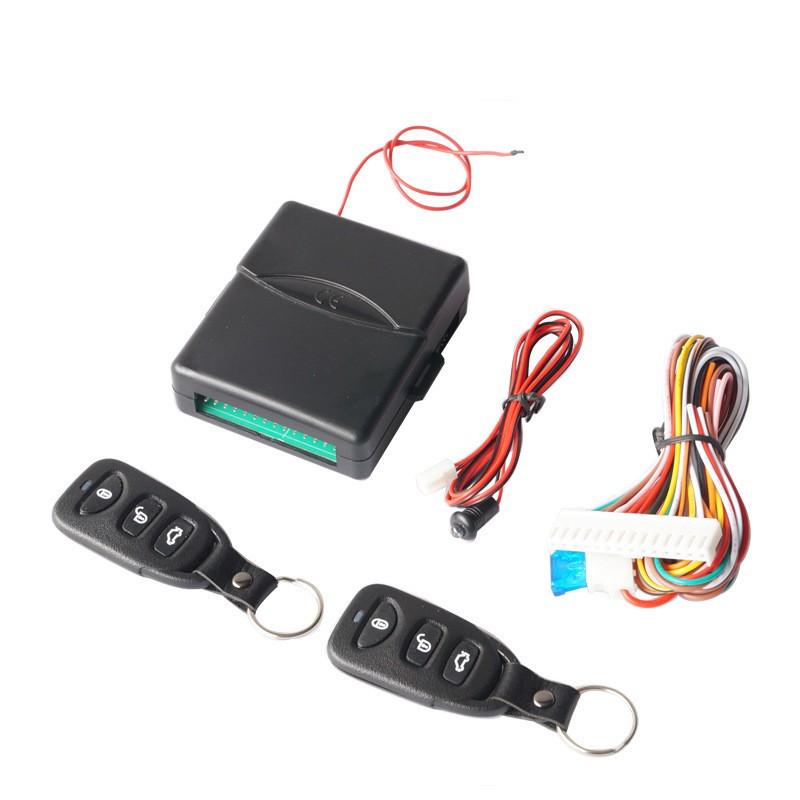 Universal 12V Keyless Car Entry System with Positive/Negative Trunk Lines