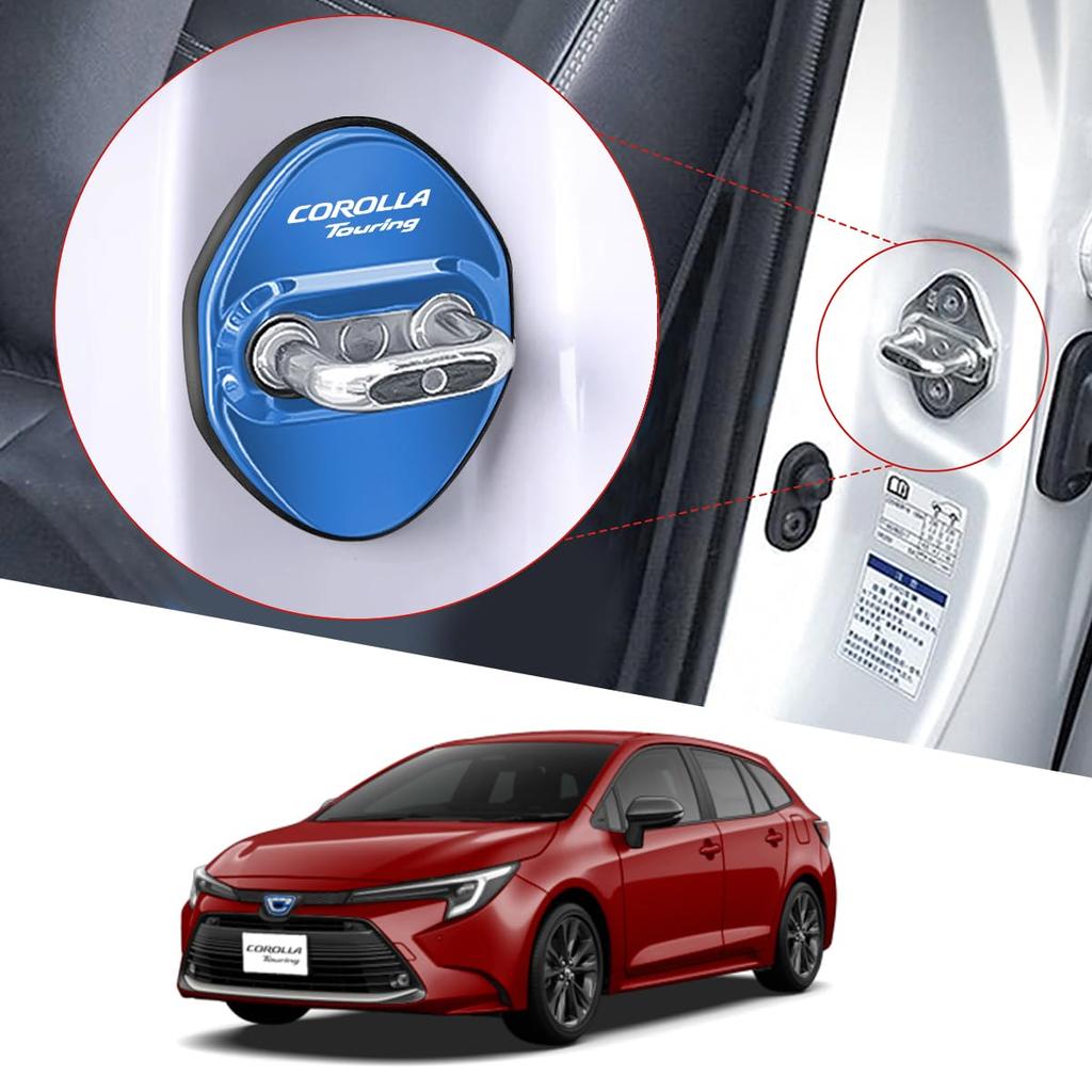 Corolla Touring Dedicated Car Door Striker Cover, Corolla Touring Accessory, Custom Parts, Door Lock
