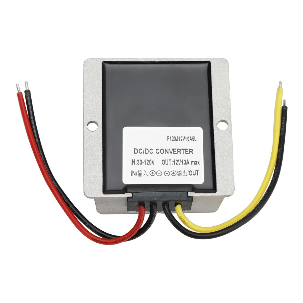 WaterProof 30-120V to 12V 10A 120W Step Down DC/DC Power Converter Regulator