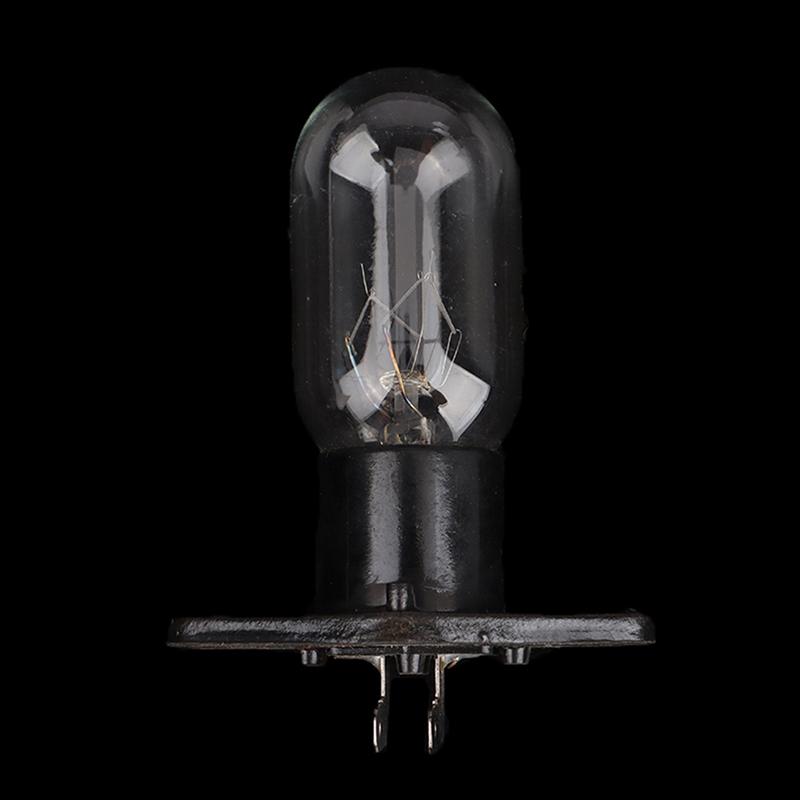 1 Stück 4,8 mm Sockel mit gebogenem Fuß 220 V 15–20 W Mikrowellenherd-Glühbirne mit Halter
