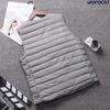WOFOSY Collarless Down and Stylish Inner Vest for Compact and Casual Perfect for and SY213 Men's Vest, Ultra-Lightweight, Warm, Hiking, Storage, Wear,