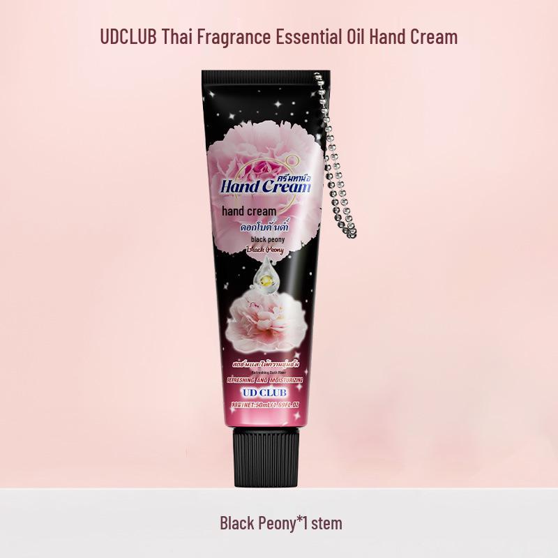 Тайский увлажняющий крем для рук «Черный пион и зеленое яблоко»