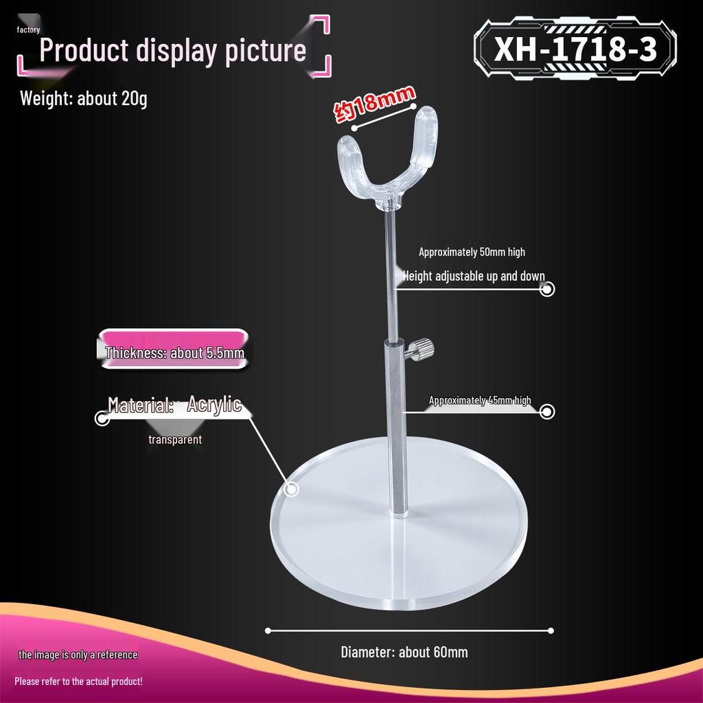 Adjustable Acrylic Doll Stand for BJD/OB11 Fairy Bodies