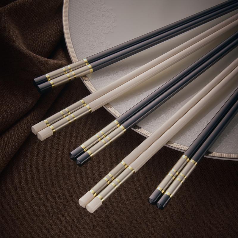 Kemanduo High-End Non-Slip Alloy Chopsticks