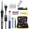 80W Digital Electric Soldering Iron Set 908S with Display & Switch