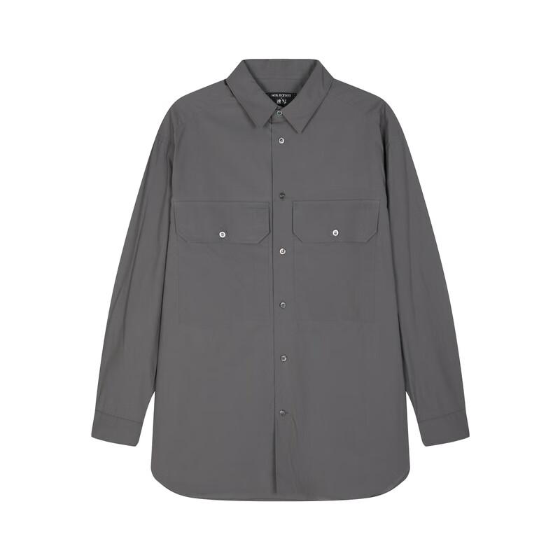 CROQUIS Men's Loose Fit Long Sleeve Casual Shirt