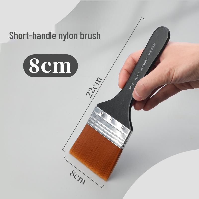 Mali G1754 Nylon Paint Brush Set for Gouache, Acrylic, Oil and Wall Art