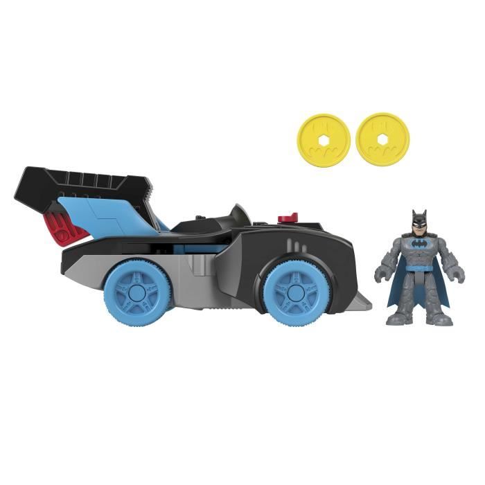 Véhicule figurine - fisher-price - gwt24 - batman - 3 ans - multicolore - transformable