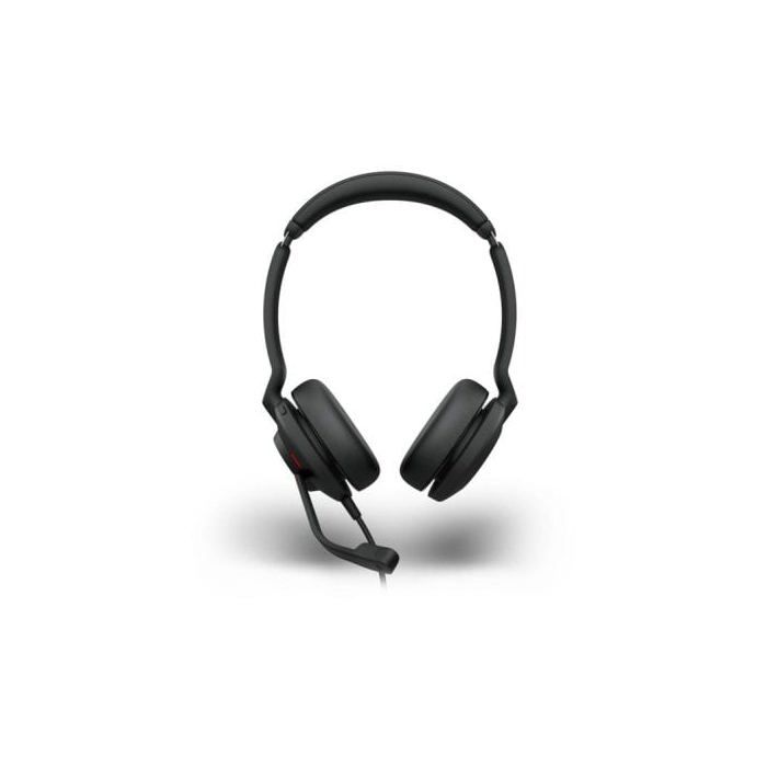 Jabra Evolve2 30 SE Kablet stereo over-ear headset svart Mikrofonstøyreduksjon, Støykansellering