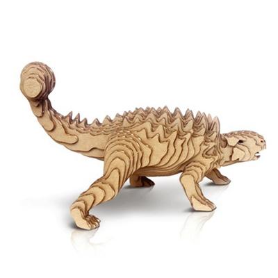 Contamo 3D Paper Three Dimensional Puzzle Ankilosaurus Large Korea 3d Puzzle