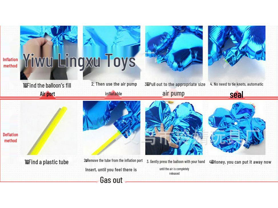 36-Inch Latex Balloon Expander & Inflator Tool