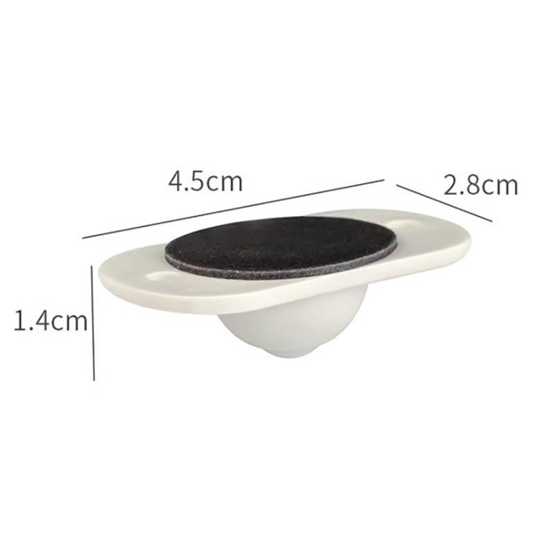 4/20Pcs Wheels For Furniture Stainless Steel Roller Self Adhesive Caster Home 360 Degree Load Bearing Swivel Universal Wheel