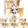 Cartoon Messenger Bag Panda Doll With Pp Cotton Filling For Backpack Decorations And Gifts