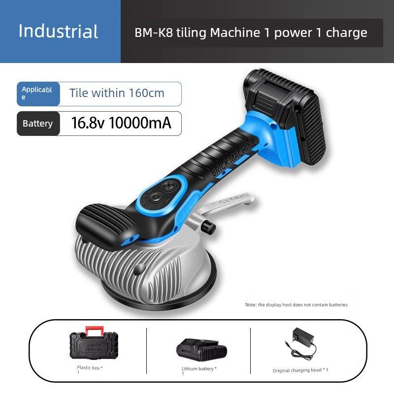

Super Easy Flat Floor Vibration Handy Gadget Ceramic Tile Tiling Machine Industrial K8 10000am (1 electricity and 1 charge)
