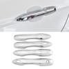 For Toyota Camry 2018-2026 Corolla -2025 Avalon Prius Car Exterior Chrome Door Handle Cover Trim Anti Scratch Caps Decor