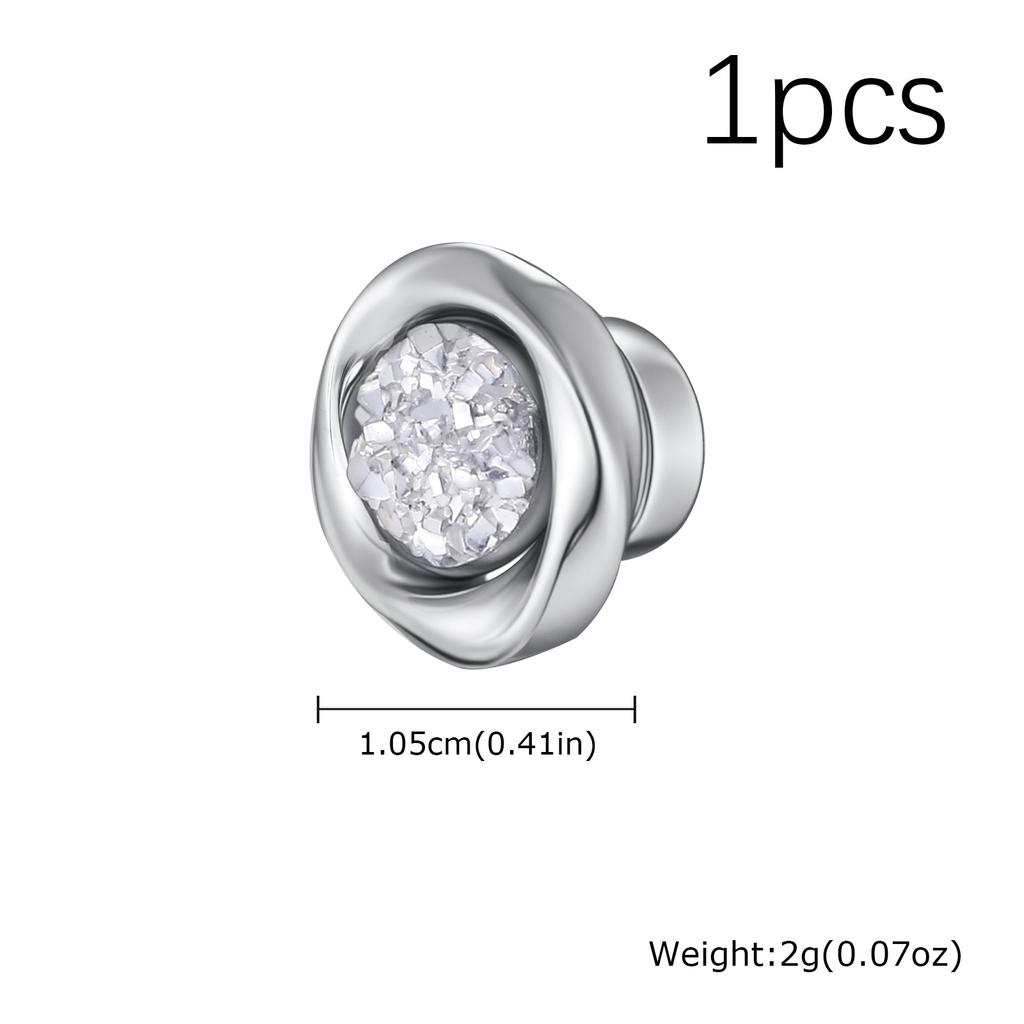 Non Piercing Magnetic Small Ear Clip for Men Women, High Quality Zircon Clip On Earrings, Fashion Jewelry Gifts