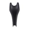 Car Interior Accessory Interior Mirror Cover Black Mirror Trim ABS Material Easy Installation High Universality