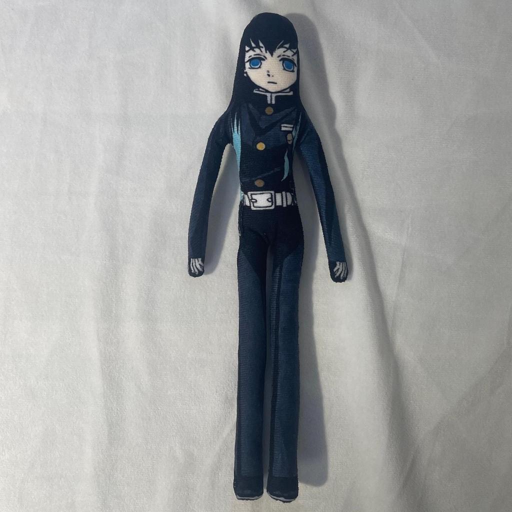 Poseable Toy With Wire Skeleton Abstract Body, 28Cm Demon Slayer Tanjiro Neko Zenitsu Cosplay Plush Mouse Figure
