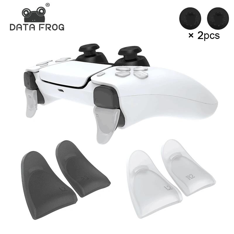 DATA FROG L2 R2 Extended Trigger Extender D Pad Key Cap For PS5 Game Controller Gamepad Accessories 5