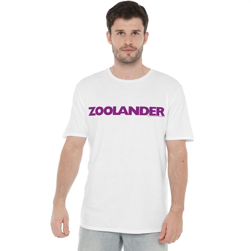 Zoolander Logo T-Shirt S-2XL White S
