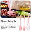 Set Copt Silicon Spatulă Răzuitor Cremă Tort Bucătărie Casnică Tel Ou Perie Ulei Barbecue Gadget Consumabile Bucătărie
