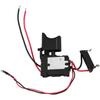 7.2 V - 24 V Lithium Battery Cordless Drill Switch Speed Control Trigger Switch With Small Light