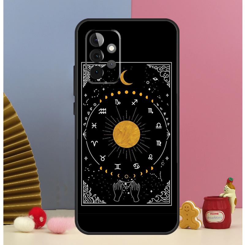 Witches Moon Tarot Case For Samsung Galaxy A15 A35 A55 A54 A34 A14 A52 A32 A12 A13 A33 A53 A17 A16 A26 A36 A56