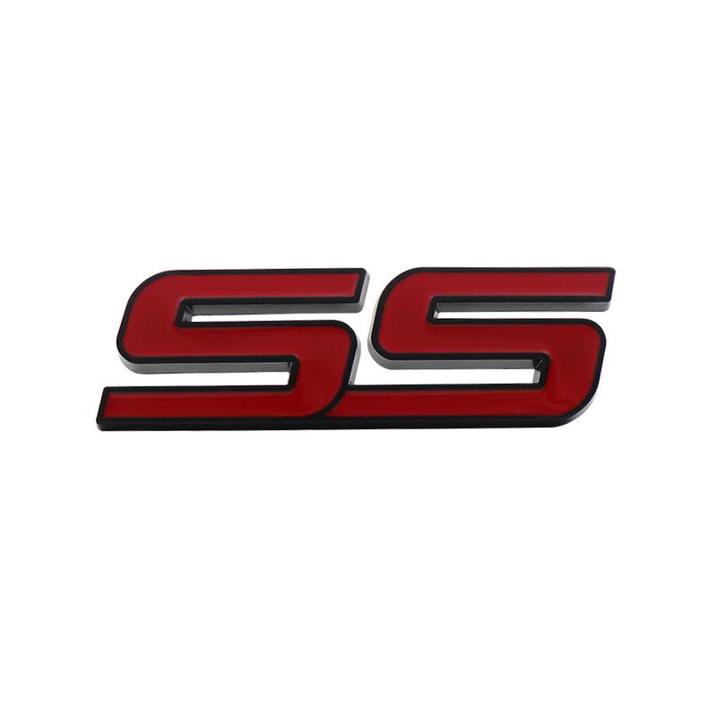 SS pro Impala Malibu Trailblazer Equinox Blatník Kufr Znak Obtisk Odznak Samolepka