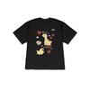 Pastel Kawaii Star Graphic T-Shirt Cute Colorful Doodle Swirl Print Soft Casual Short Sleeve Y2K Daily Comfort Women Basic Top