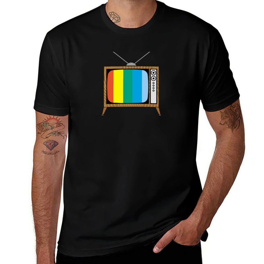Retro Tv Tshirt Unisex T Shirt Cotton 100 Cotton T Shirt Pack Tshirt