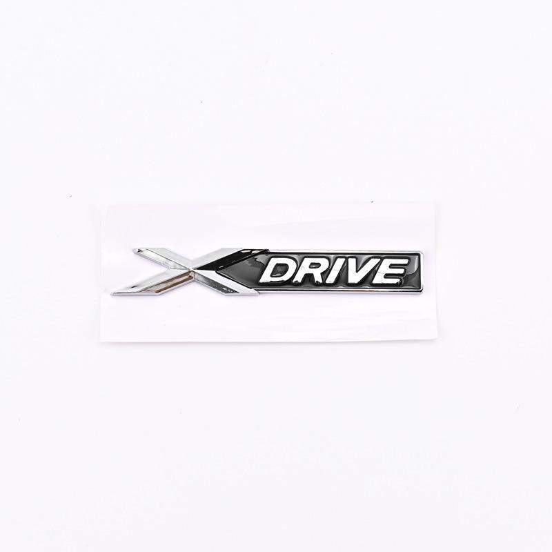 Compatible BMW XDrive/SDrive Tail Badge Sticker for 3, 5, 7 Series