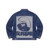 Supreme Smurfs denim trucker jacket (Unisex) Denim Jackets SUP FW20 008