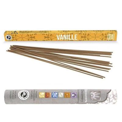 Japanisches Vanille-Räucherstäbchen 12 Stäbchen + Ayurvedisches Räucherstäbchen 14 Stäbchen
