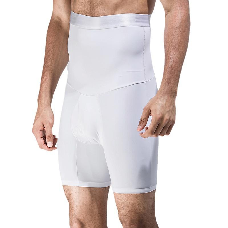 Men's Breathable High-Waisted Waist-Shaping and Butt-Lifting Shorts