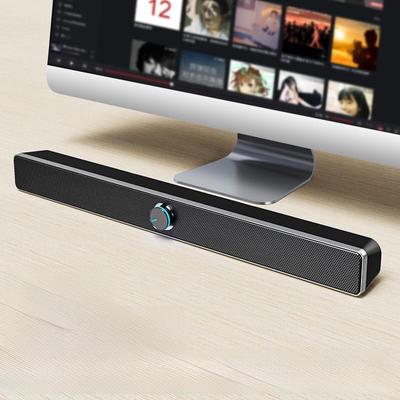 Mini enceinte de bureau SADA V-193 avec caisson de basses pour PC, ordinateur portable et téléphones portables