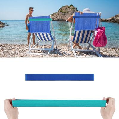 Beach Chair Towel Bands Elastic Towel Straps Portable Bath Towel Clips Stretchy Chair Bands for Outdoor Activities