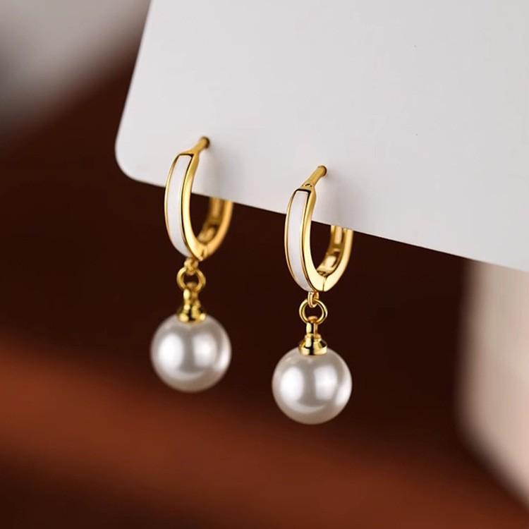 925 Sterling Silver Hoop Earrings: 2025 Modern Niche Design - Elegant & Luxurious for Women