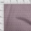 oneOone Cotton Flex Fabric Chevron & Triangle Geometric A  Printed Craft Fabric BTY 40 Inch