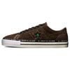 Patta X One Star Pro "4 Leaf Clover" Clover Non-slip Abrasion Breathable Low-top Board Shoes Unisex Brown