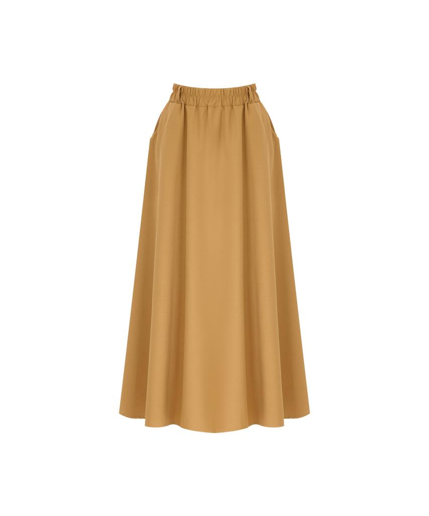PAIGEFLYNN All Day Comfort Full Elastic Skirt_P6Bsk007C